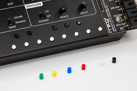 Replacement Button Caps for Moog Werkstatt 5ct or 8ct